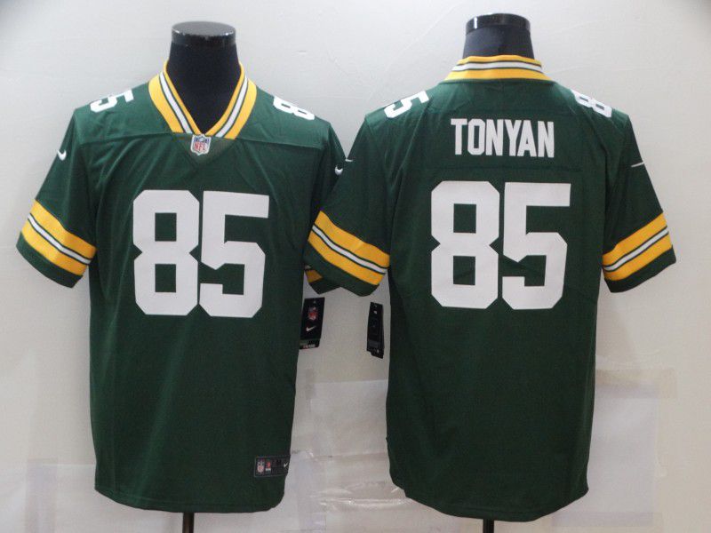 Men Green Bay Packers #85 Tonyan Green Nike Vapor Untouchable Limited 2020 NFL Nike Jerseys